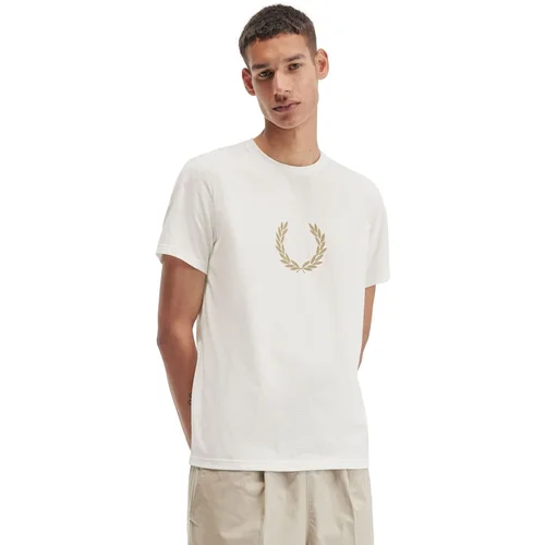 Fred Perry Majice s kratkimi rokavi - Bež