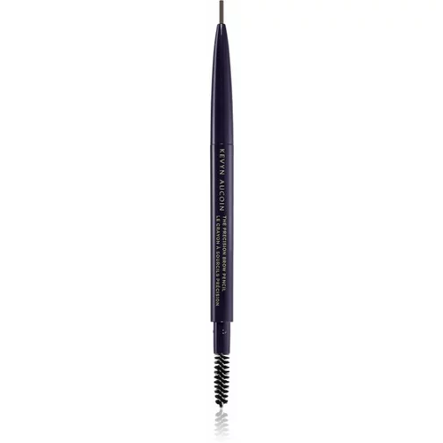 Kevyn Aucoin The Precision Brow Pencil svinčnik za obrvi s krtačko odtenek Brunette 0,1 g