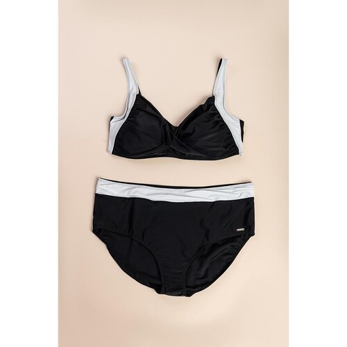 Fenzy Plus Size Dvodelne Kopalke, Črne Cene