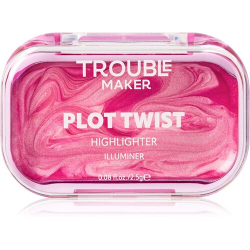 Trouble Maker Plot Twist Cream Highlight kremasti highlighter u sticku nijansa Spiralling Pink 2.5 g Cijene
