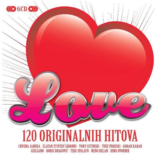 CROATIA RECORDS Razni Izvođači - Love - 6Cd Box Cijene