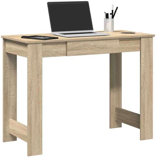 vidaXL Radni stol boja hrasta sonome 100x45x75 cm konstruirano drvo Cene