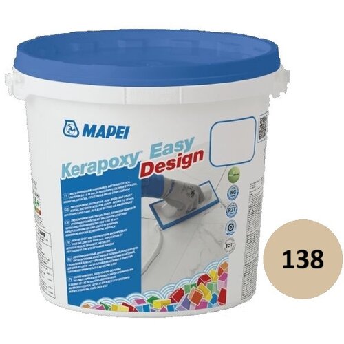 MAPEI Kerapoxy easy design 138 Badem kantica 3 kg Cene