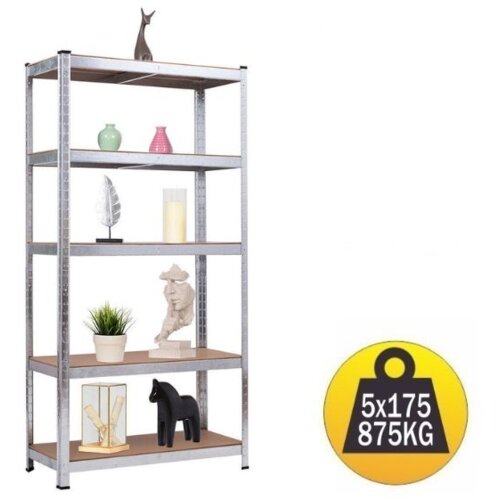 SITONIA Polica Metal medijapan 180x90x50cm, 5x175kg Slike