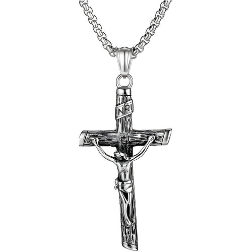  Ogrlica Inri - Srebrna KP22839 Cijene