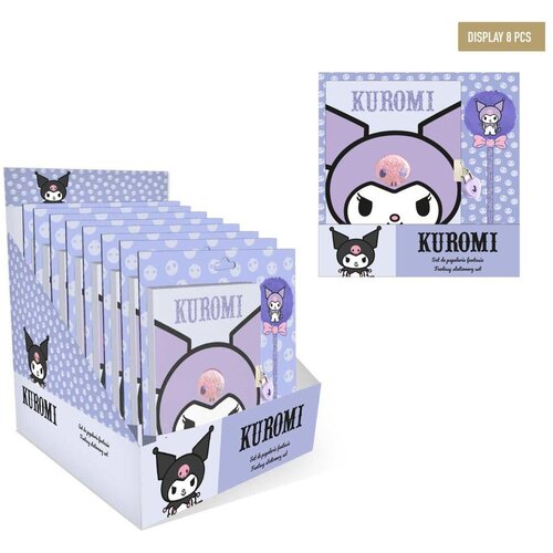 Hello Kitty Dnevnik s olovkom Kuromi, 19,5 x 24,5 cm Slike