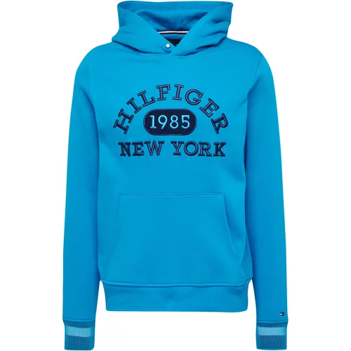 Tommy Hilfiger Sweater majica tirkiz / kobalt plava / nebesko plava