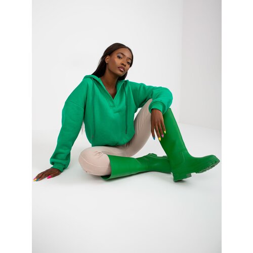 BASIC Feel Good Sweatshirt-RV-BL-7998.71P-green Slike