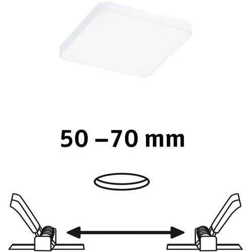 PAULMANN 79953 - VARIFIT ugradno plafonsko LED svetlo za kupatilo, 6 W, IP44, 230 V Cene