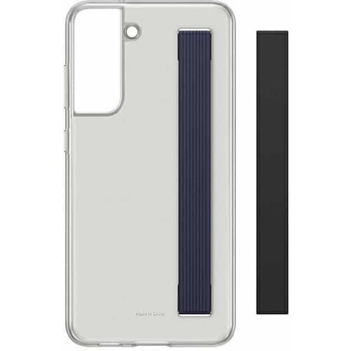 Samsung Originalni tanek trakasti ovitek Samsung za Galaxy S21 FE, temno siv Slike