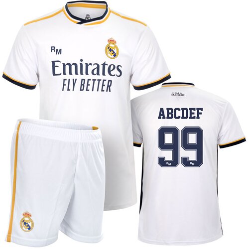 Drugo Real Madrid Home replika komplet dres za dječake (tisak po želji +16&amp;euro;) Slike