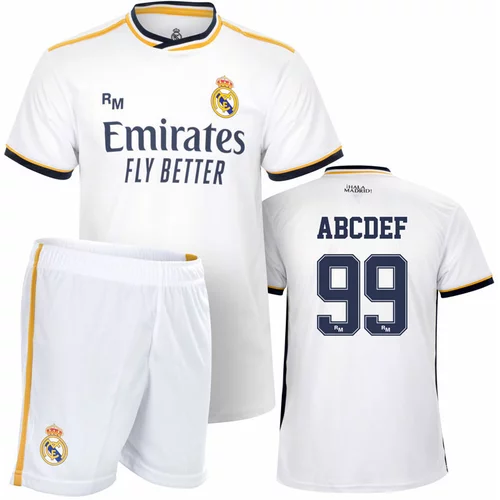 Drugo Real Madrid Home replika komplet dres za dječake (tisak po želji +16€)