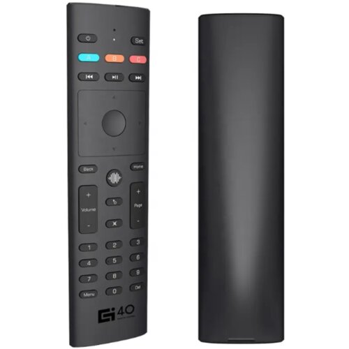 Gembird GMB-G40S air mouse remote control for tv/pc, with gyroscope smart google google assistant Cene