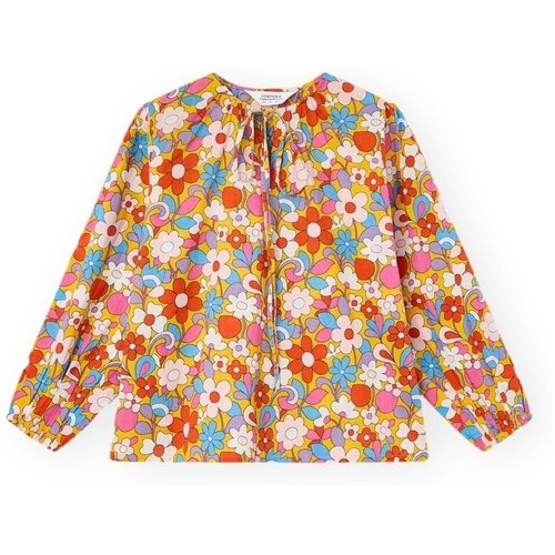 Compania Fantastica Topi & Bluze COMPA&Ntilde;IA FANT&Aacute;STICA Top 43908 - Bloom Večbarvna Cene