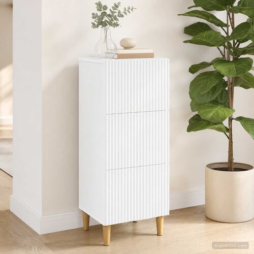  Ormar s ladicama Bijela 33 x 34,5 x 90 cm Konstruirano drvo Cijene