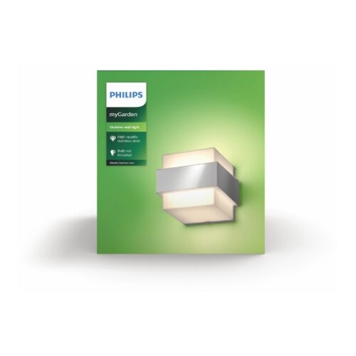 Philips zidna lampa shovel 1xmax.60W 230V - inox, 17335/47/PN Slike