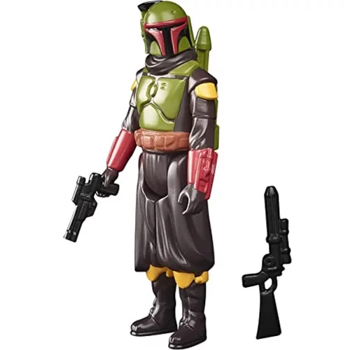 Hasbro Star Wars Retro Collection Boba Fett (Morak) igrača 9,5 cm-lestvica Mandalorian zbirateljska figura, igrače za otroke 4 in več, večbarvna, F4461, (20839604)