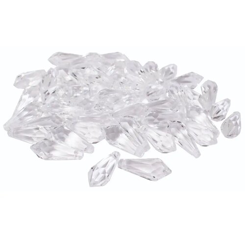 Playbox set od 50 plastičnih kristala, 2 cm Slike