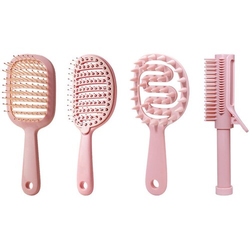 INF &Scaron;tiridelni set za oblikovanje in razčesavanje las sivke Pink, (5000249357) Cene
