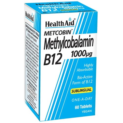 Health Aid zdravlje metcobin methilcobalamin b12 tablete od 1000 ug Cene