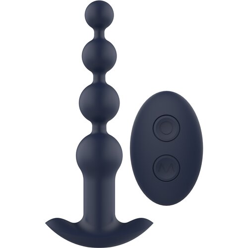 DREAMTOYS Star Trooper Apollo Remote Vibrating Anal Bead Blue Cene