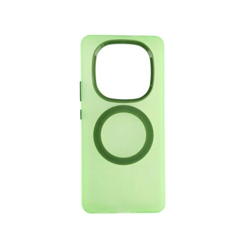  Silikonska futrola Magsafe FLURO COLOR XIAOMI Redmi Note 14 PRO+ 5G ZELENA Cene