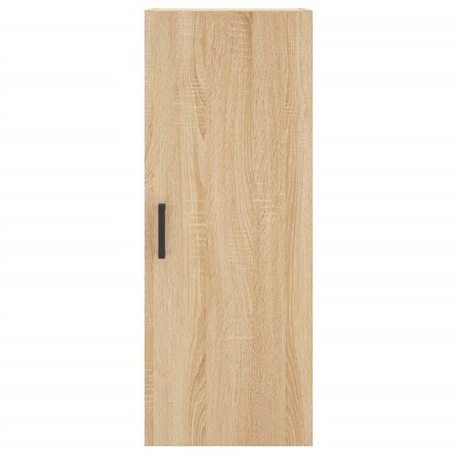 Visoka komoda hrasta sonome 34,5x34x180cm od konstruiranog drva Slike