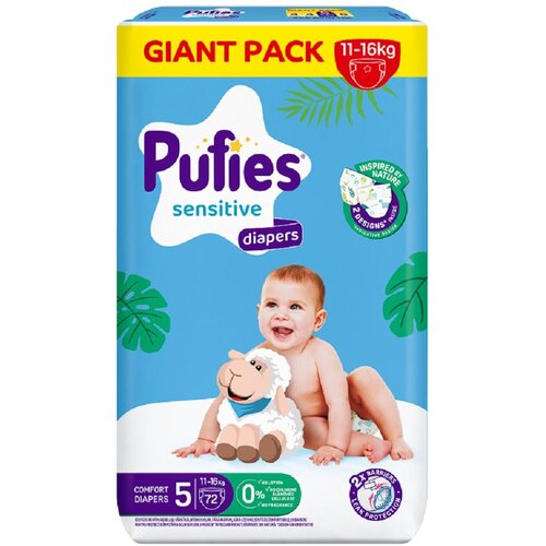 Pufies pelene veličina 5 giant pack 72kom Cene
