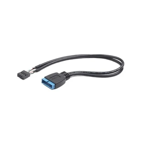  USB adapter/kabl interni GEMBIRD, USB 2.0 to USB 3.0, 20 pin.male to 9pin front USB, CC-U3U2-01