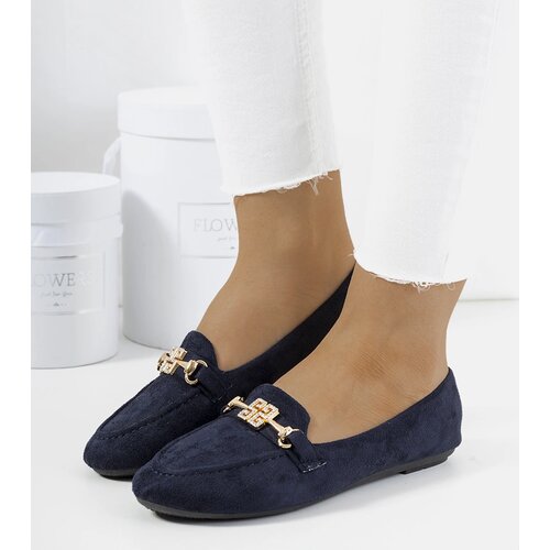 Gemre Navy blue loafers with buckle Cardoso Cijene