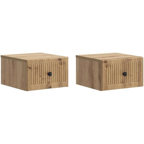  Stenski nočni omarici 2 pcs Artisan hrast 33 x 34,5 x 20 cm, (5000209907) Cene