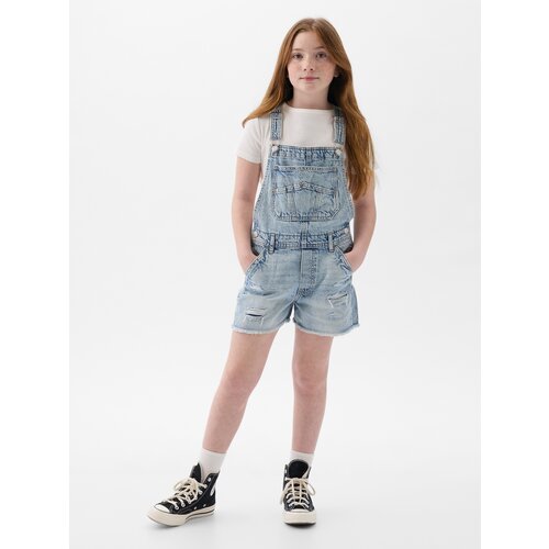 GAP Kids&amp;#039; Denim Bib Shorts - Girls Slike
