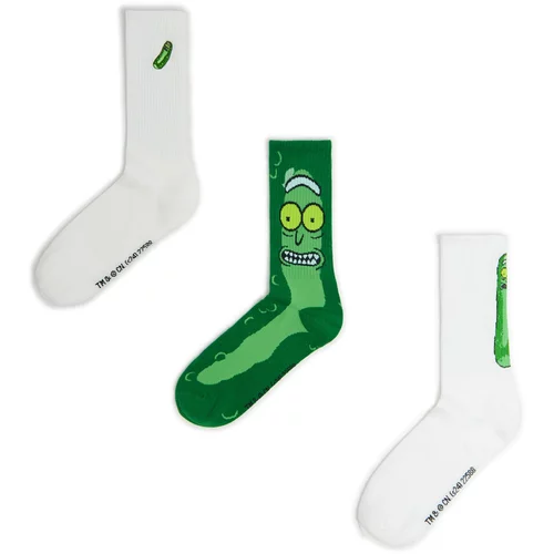 Cropp muški 3-paket čarapa - Zelena  2856Z-77X