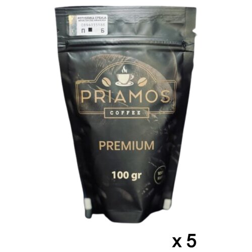 Priamos Kafa Premium, 5x100 gr Cene