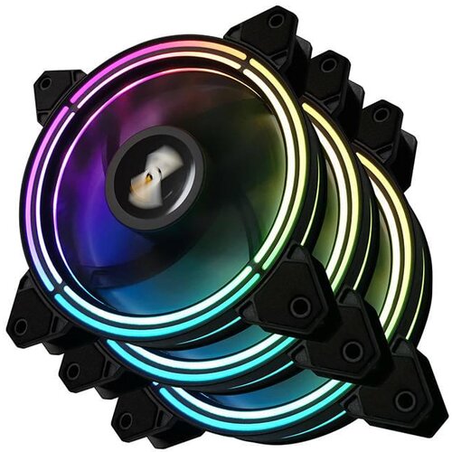 Darkflash CF11 Pro 3u1 ARGB set ventilatora za kućište, crni Cijene