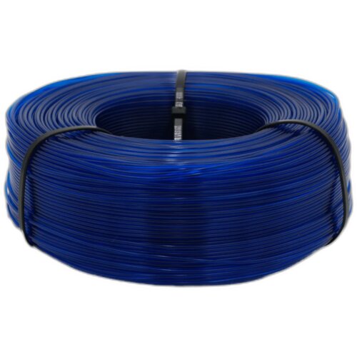Recycling Fabrik rPETG Refill &amp;quot;Svetleči safir&amp;quot; (prosojna modra) - 1,75 mm / 1000 g Slike