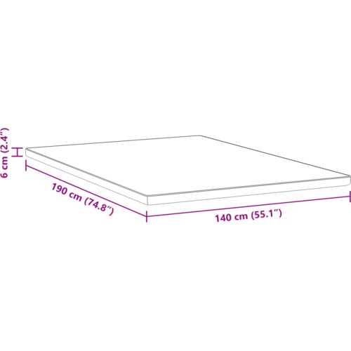 vidaXL Blazine za vzmetnice Bela in modra 140 x 190 cm Cene