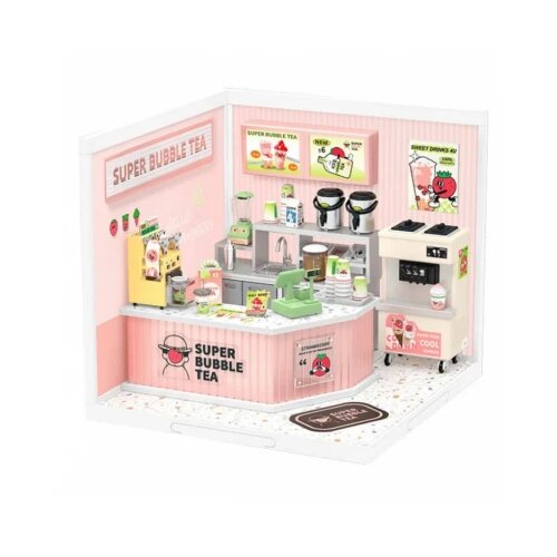 Robotime Double Joy Bubble Tea Cene
