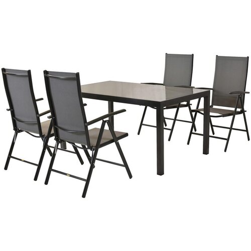 Gardenson Vrtni Set Amalfi, 5-Delni, Siva Cene