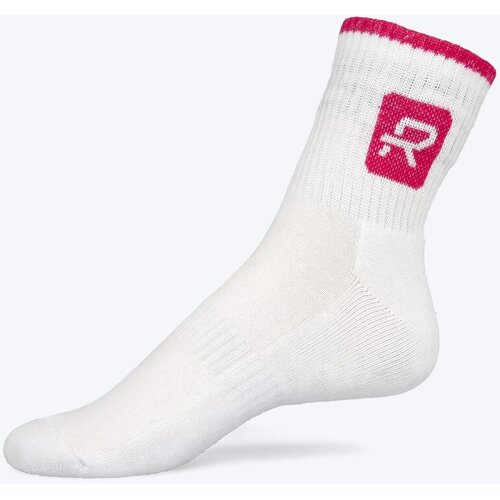 Rang Ženske čarape Classic middle chubby, Bele Slike