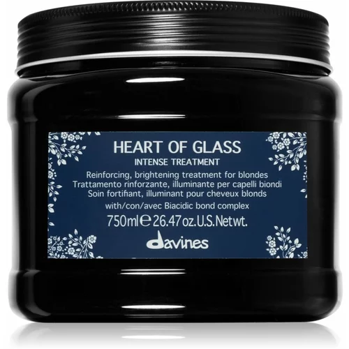DAVINES Heart of Glass Intense Treatment intenzivna kura za plavu kosu 750 ml