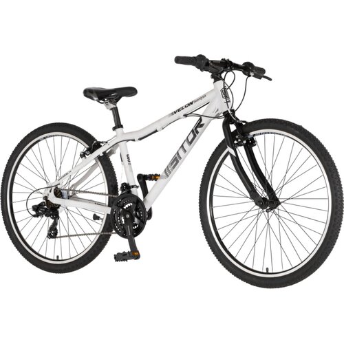 Visitor bicikl mtb proxy start 2.1 26" tvrda alu 13" v-brake 21 brzina 132-155cm (xs) belo crni 1262077 Cene