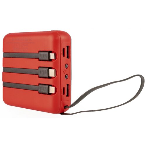 OXE Powerbank za torbico, zmogljivost 10000 mAh, rdeča Slike