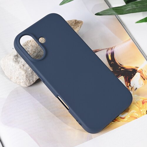 Teracell Maska za iPhone 17 63 Soft Velvet tamno plava Slike