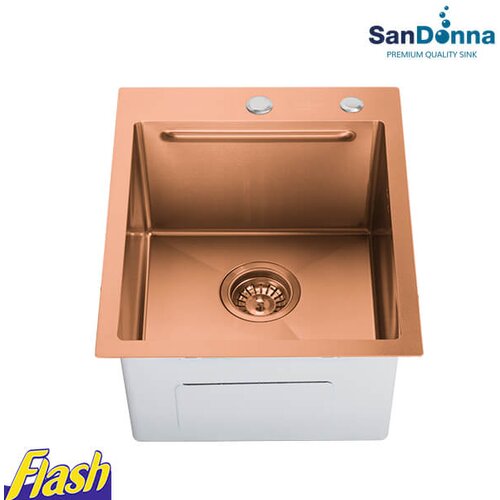 Sandonna bakarna inox sudopera (set) - - HD4050R Slike