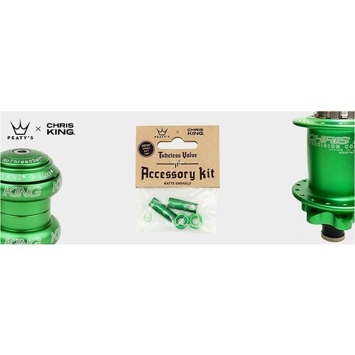 Peaty's Accessory Kit Tubeless Ventila 42Mm Green Cijene