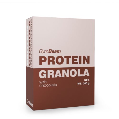 GymBeam Proteinska granola sa čokoladom 300 г Slike