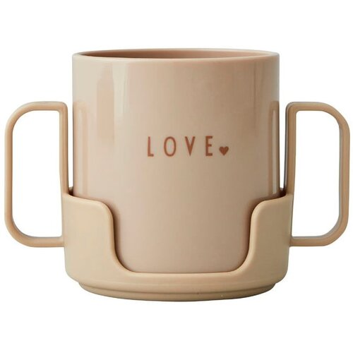 Design Letters Bež dječja šalica Mini Love Cijene