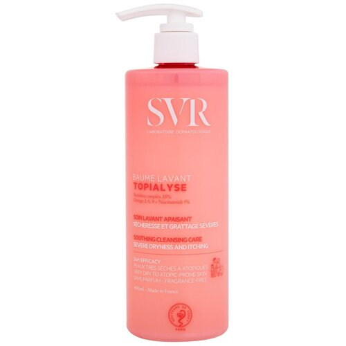 SVR Topialyse Baume Lavant Soothing Cleansing Care krema za prhanje 400 ml za ženske Slike
