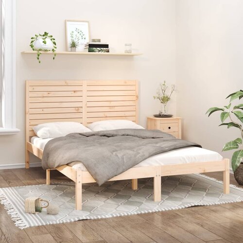 vidaXL Okvir za krevet od masivnog drva 120 x 200 cm Cijene